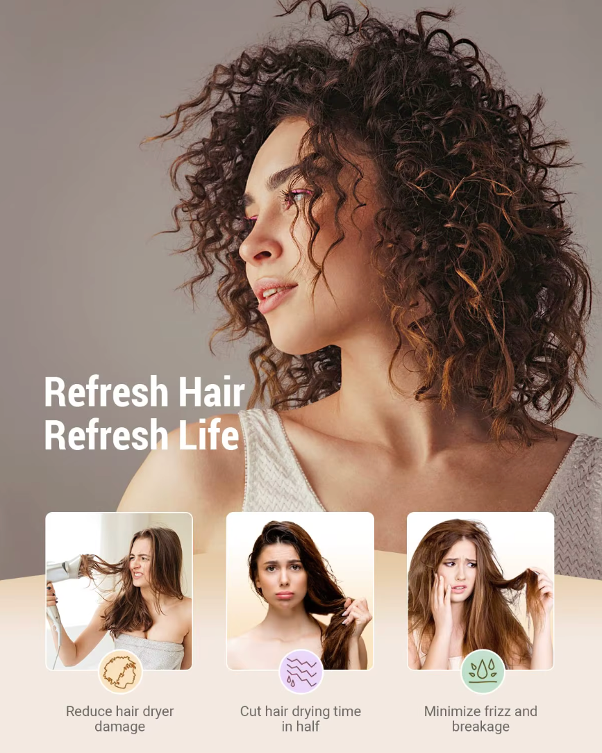 Large Microfiber Hair Towel by DayDream™