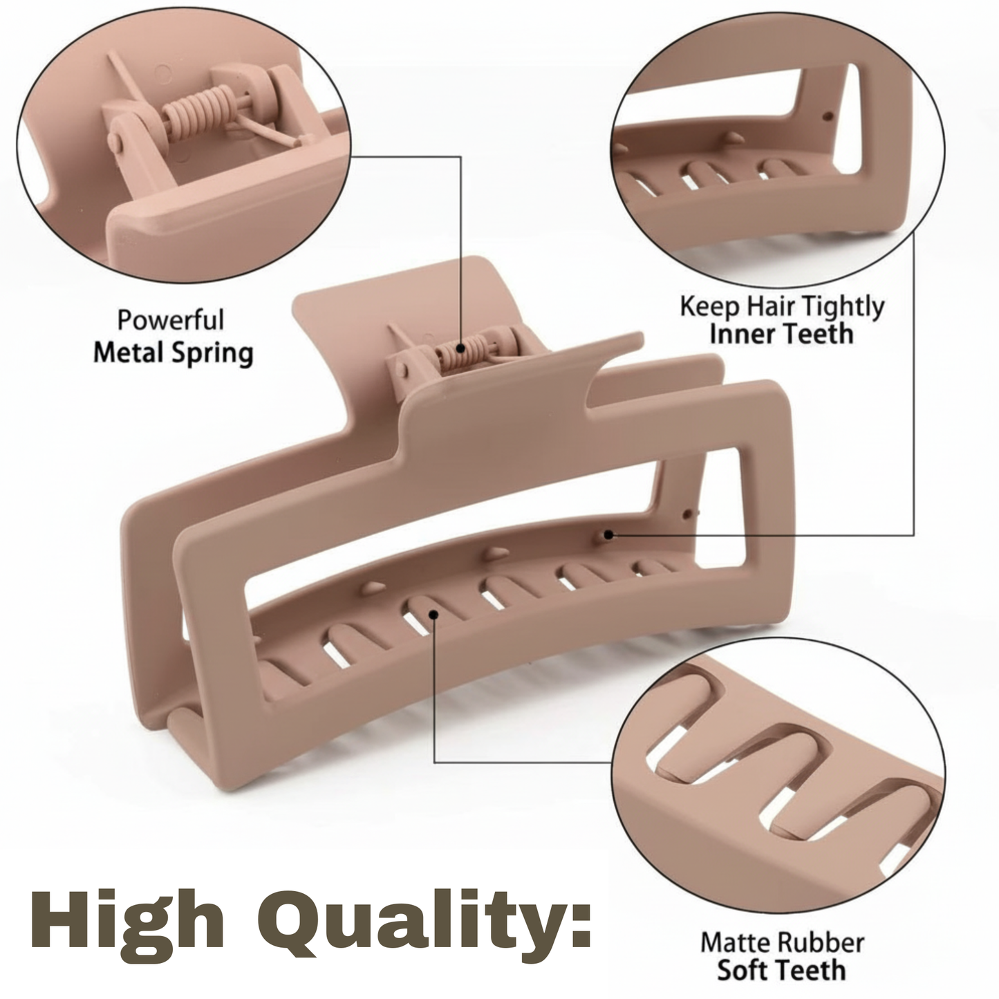 Jumbo Claw Clips by DayDream™ (5in)