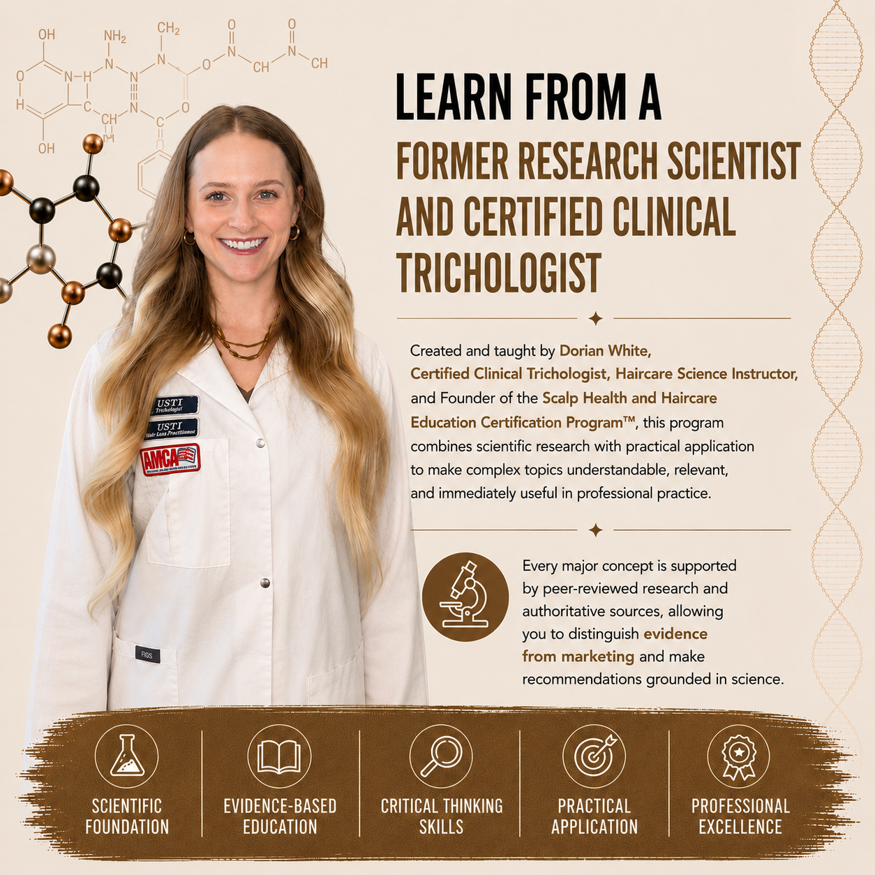 Scalp Health and Haircare Education Certification Program™  Enrollment