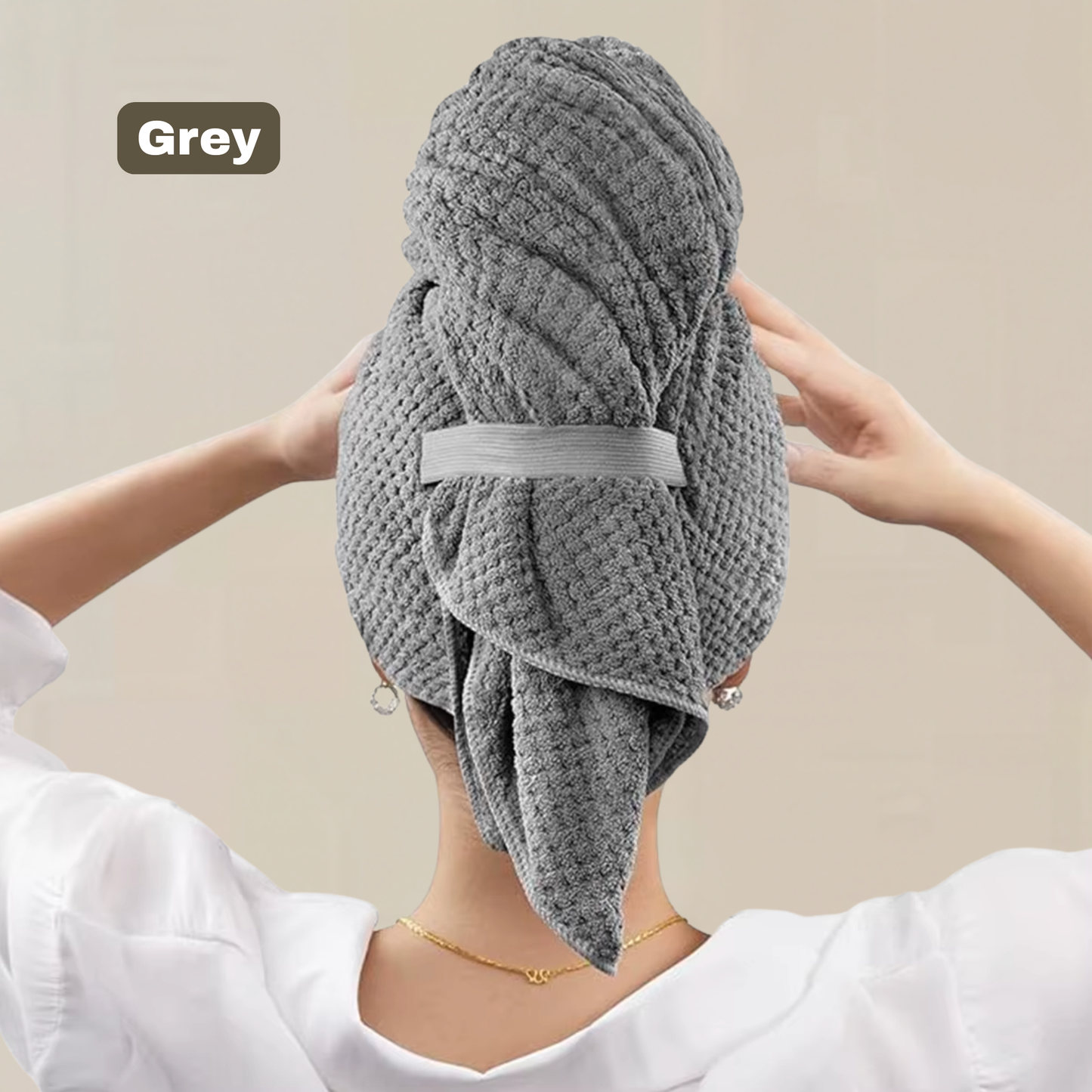 Large Microfiber Hair Towel by DayDream™