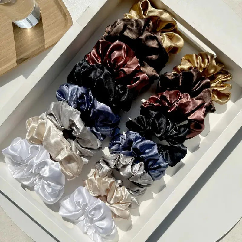 Satin Hair Ties DayDream™ (16Pcs)