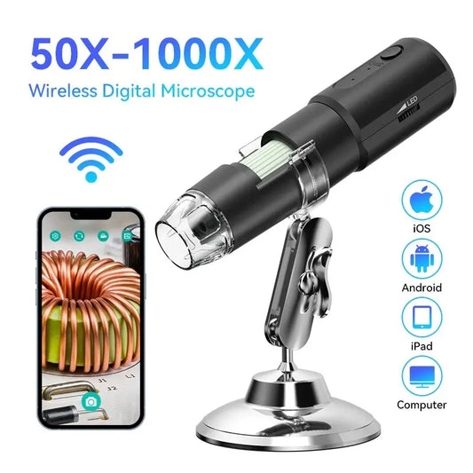 DayDream™ Wireless Digital Microscope (50-100x Magnification)