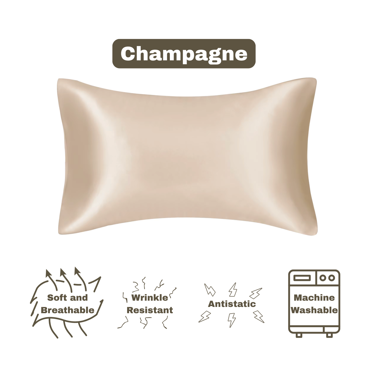 Satin Pillowcase by DayDream™ (1pc)