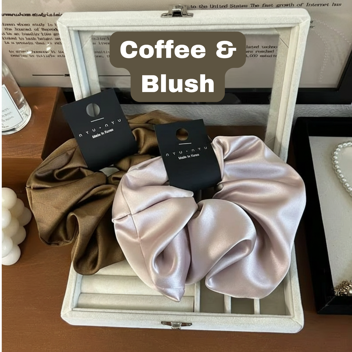 Oversized Satin Scrunchies by DayDream™