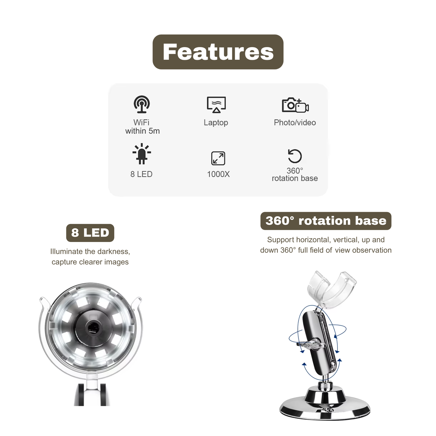 Wireless Scalp Scope by DayDream™