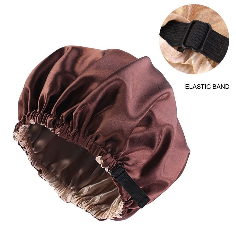 DayDream™ Adjustable Anti-Frizz Satin Sleeping Bonnet