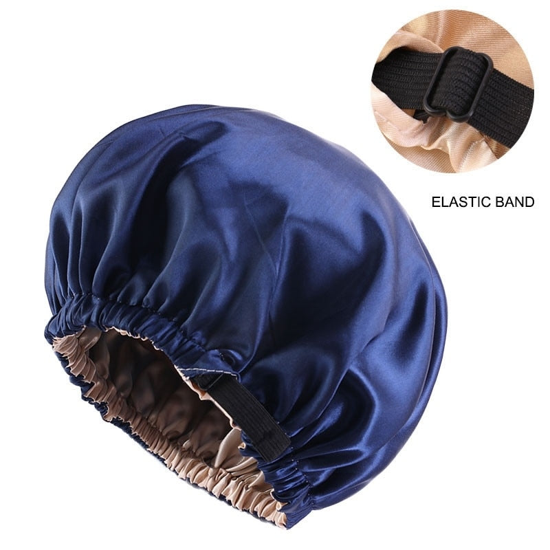 DayDream™ Adjustable Anti-Frizz Satin Sleeping Bonnet