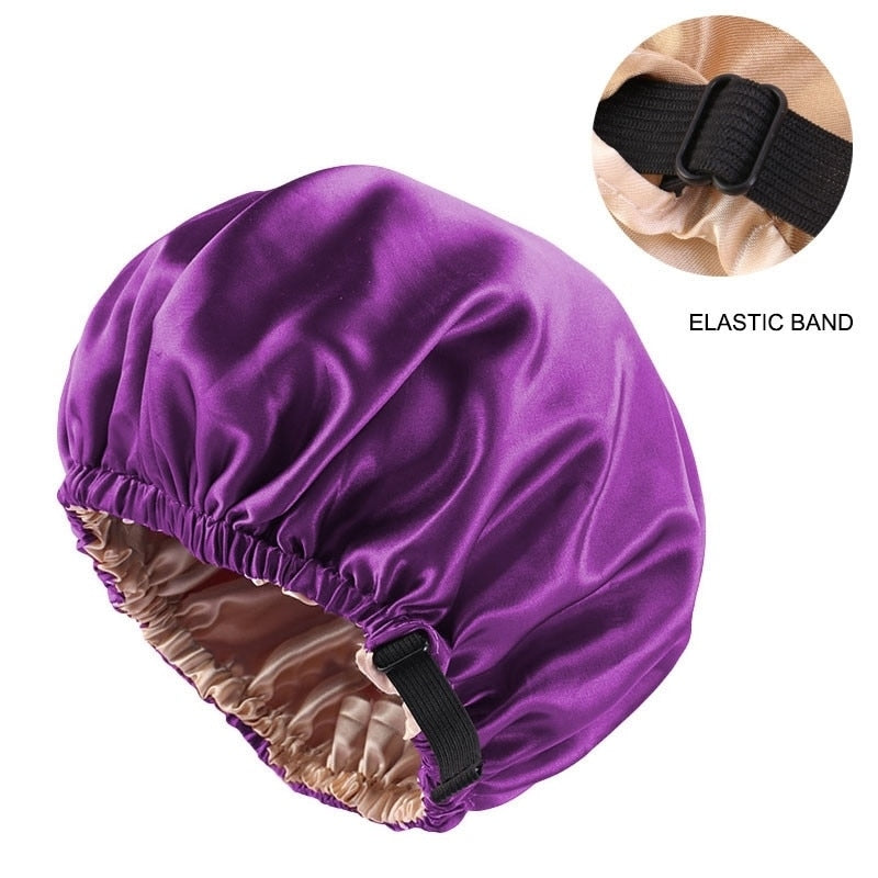 DayDream™ Adjustable Anti-Frizz Satin Sleeping Bonnet